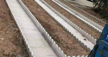 平凉芝麻白花边石