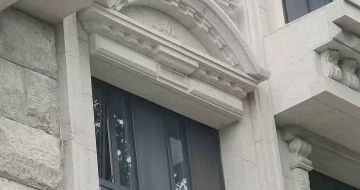 平凉芝麻白异形 石材异形定制