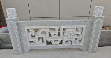 平凉芝麻白河道栏杆 桥栏杆