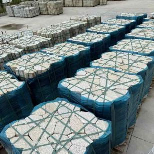 平凉黄金麻冰裂纹 碎拼