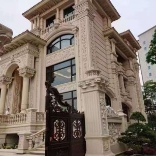 平凉黄金麻别墅外墙异形定制