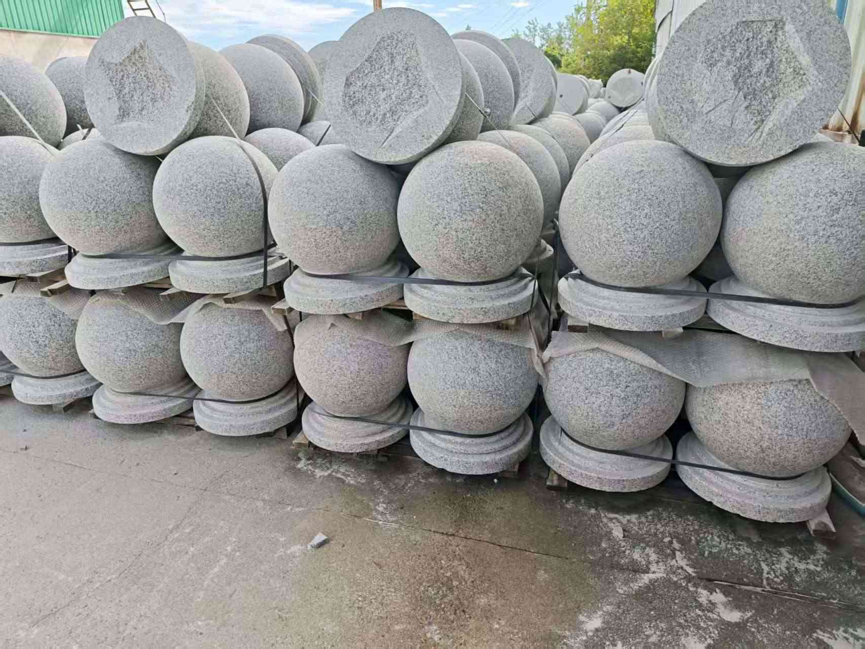 平凉圆球石球挡车球
