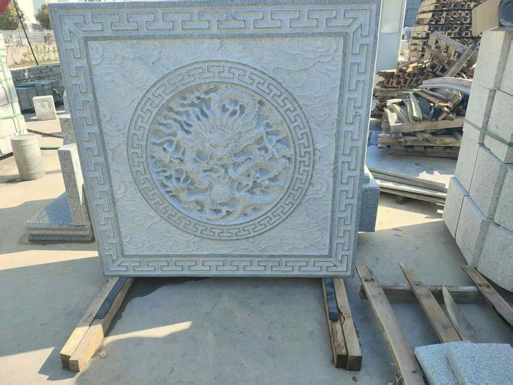 平凉芝麻白芝麻灰别墅雕刻板