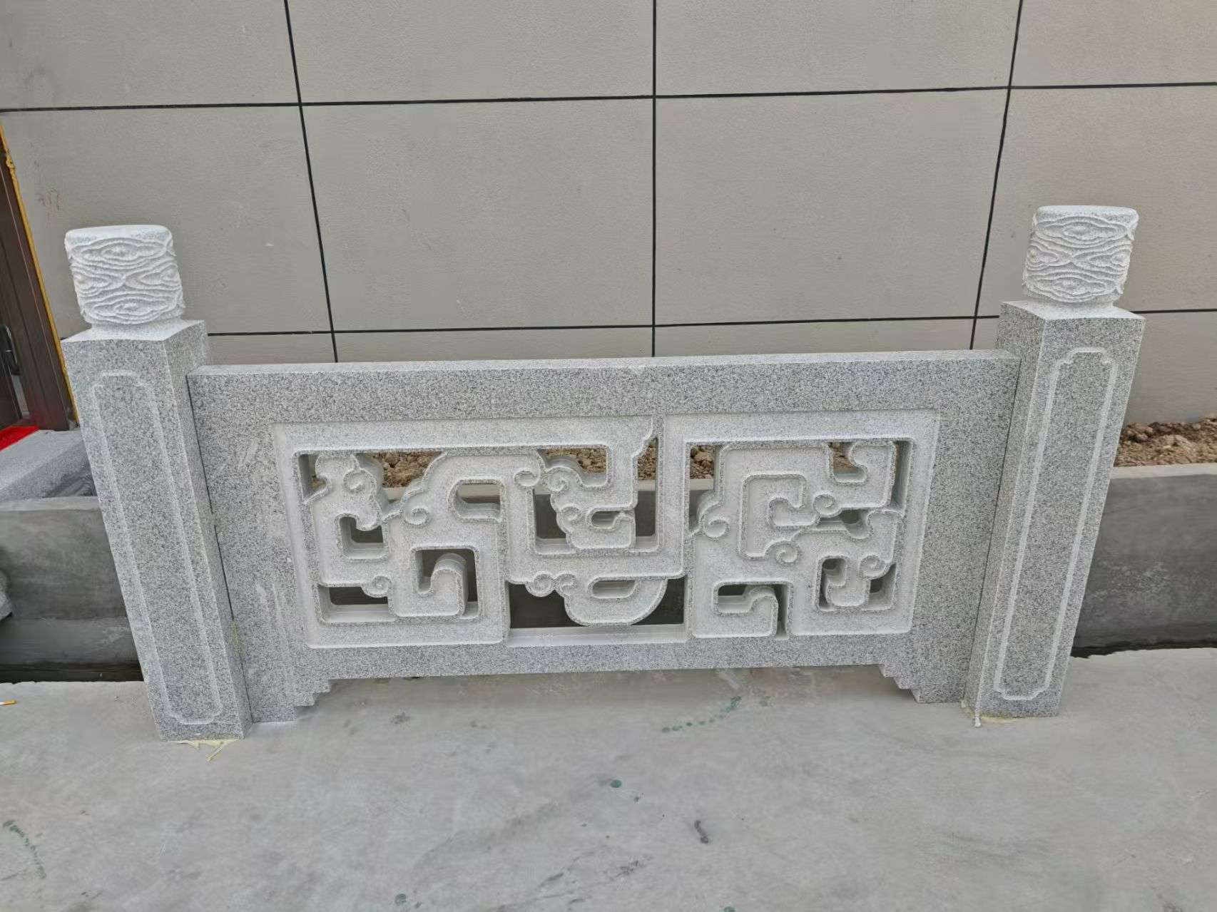 平凉芝麻白河道栏杆 桥栏杆