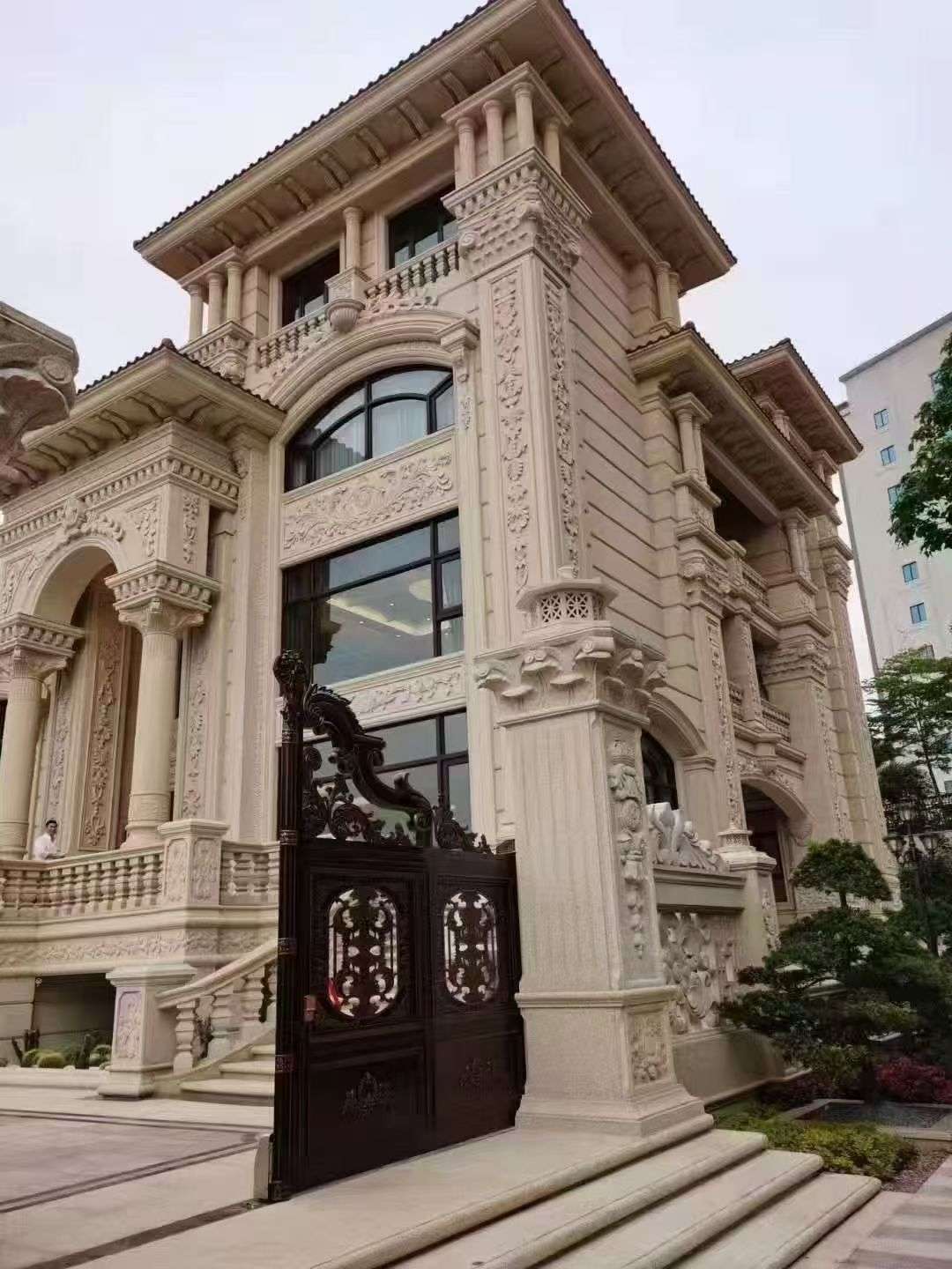 平凉黄金麻别墅外墙异形定制